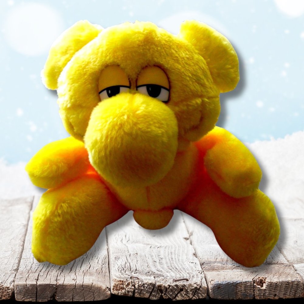 Yellow Kodak Kolorkins Plush Toy Kabboo
